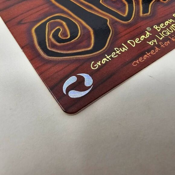 VINTAGE 1998 GRATEFUL DEAD BEAN BEAR PURPLE JERRY GARCIA BY LIQUID BLUE 8" NEW - Picture 7 of 7